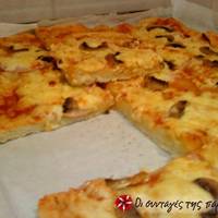 Ζύμη για αφράτη πίτσα σαν της pizza hut