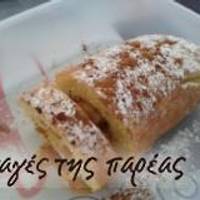 Πανεύκολο ρολό με γέμιση μαρμελάδα