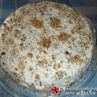 Carrot Cake με cream cheese frosting