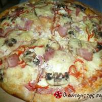Ζύμη για αφράτη πίτσα σαν της pizza hut