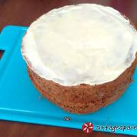 Carrot Cake με cream cheese frosting