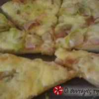 Ζύμη για αφράτη πίτσα σαν της pizza hut