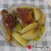 Κατσίκι με λεμόνι και σκόρδο
