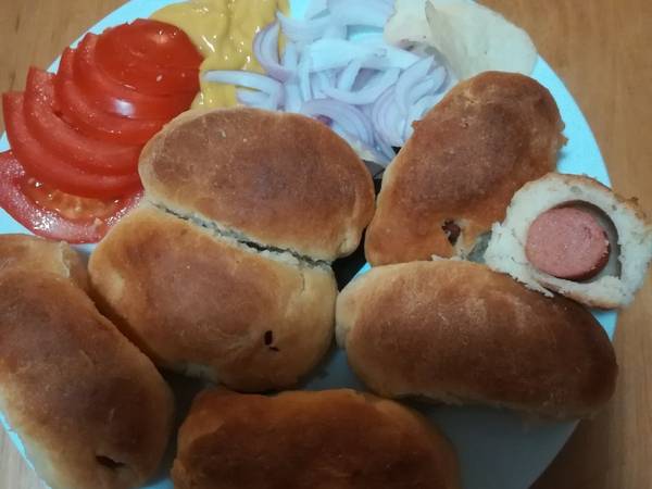 Χοτ ντόγκ σπιτικό