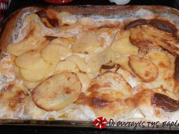 Gratin dauphinois. Πατάτες απίστευτης νοστιμιάς!!