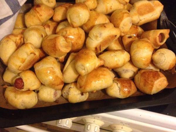 Λουκανοπιτακια hot dog!!!