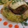 Использовала сыр Фета. Вкусно.