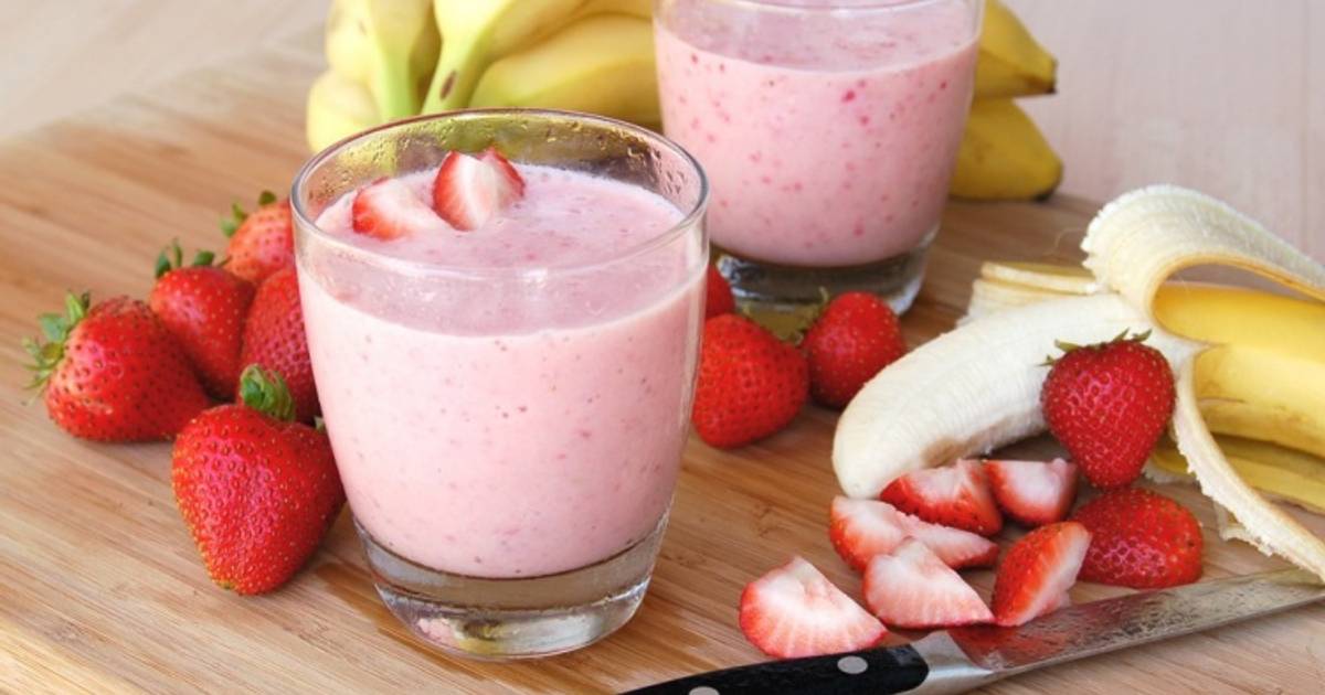 Клубничный смузи с молоком — рецепт с фото пошагово. Как сделать смузи из клубники с молоком? изображения Клубничный смузи с молоком — рецепт с фото пошагово. Как сделать смузи из клубники с молоком? изоражения
