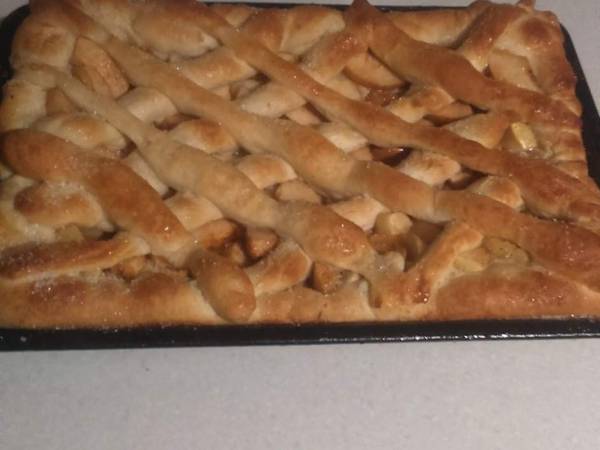 Пирог с яблоками