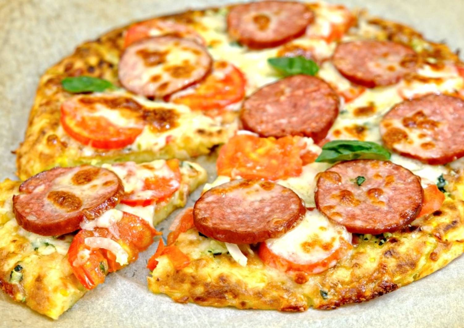 кабачковая пицца фото