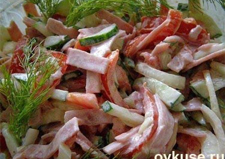мужская мечта салат рецепт ветчина сыр яйцо мужская мечта салат рецепт ветчина сыр яйцо