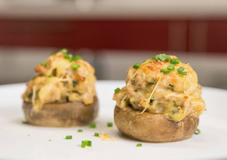 Шампиньоны, фаршированные рикоттой - кулинарный пошаговый рецепт с фото на KitchenMag.ru картинки Шампиньоны, фаршированные рикоттой - кулинарный пошаговый рецепт с фото на KitchenMag.ru картинки