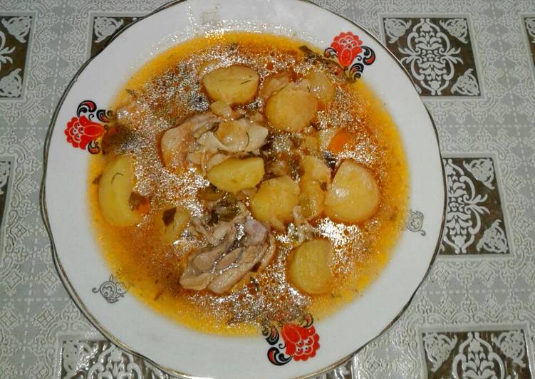 как приготовить вкусный соус из курицы с картошкой как приготовить вкусный соус из курицы с картошкой