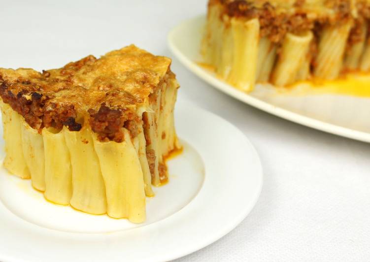 Пирог с макаронами Пирог с макаронами