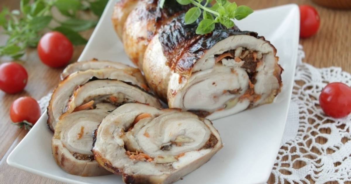 Рулет из курицы «Деликатесный» – Пошаговый рецепт с фото. Новогодние рецепты 2019. Вкусные рецепты с фото в 2019 году Рулет из курицы «Деликатесный» – Пошаговый рецепт с фото. Новогодние рецепты 2019. Вкусные рецепты с фото в 2019 году
