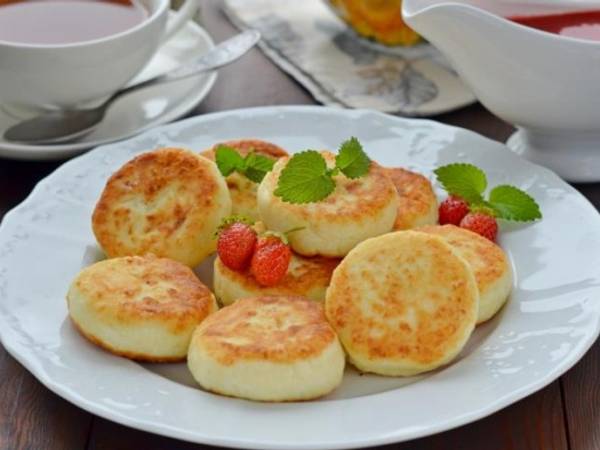 Сырники из творога с манкой