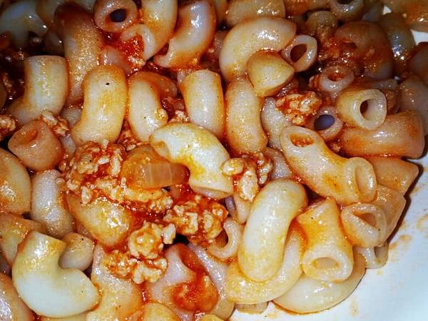 Макароны с подливкой