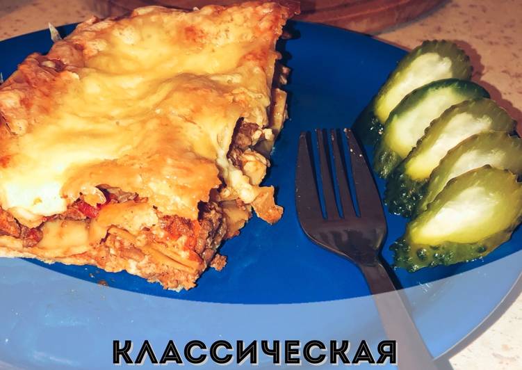 лазанья классический рецепт с фото пошаговый онлайн лазанья классический рецепт с фото пошаговый