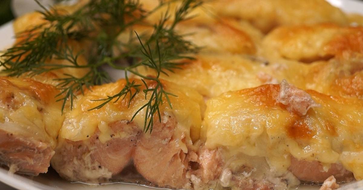 как приготовить горбушу сочной с картошкой в духовке