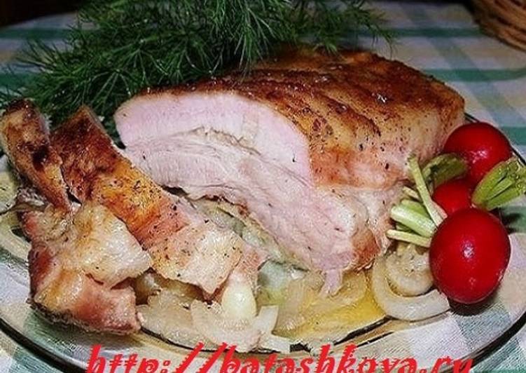 Грудинка в духовке – рецепт приготовления с фото от Kulina.Ru Грудинка в духовке – рецепт приготовления с фото от Kulina.Ru