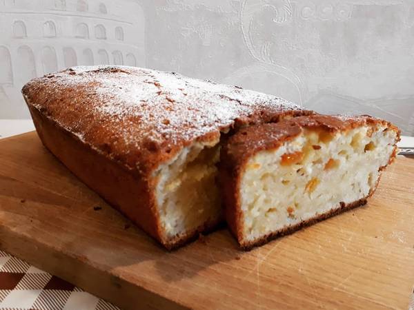 Творожный кекс