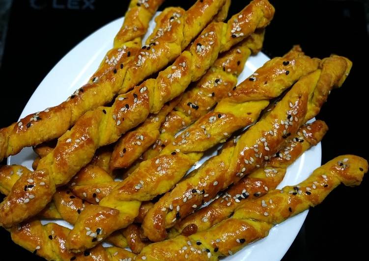 Рецепт соленых палочек