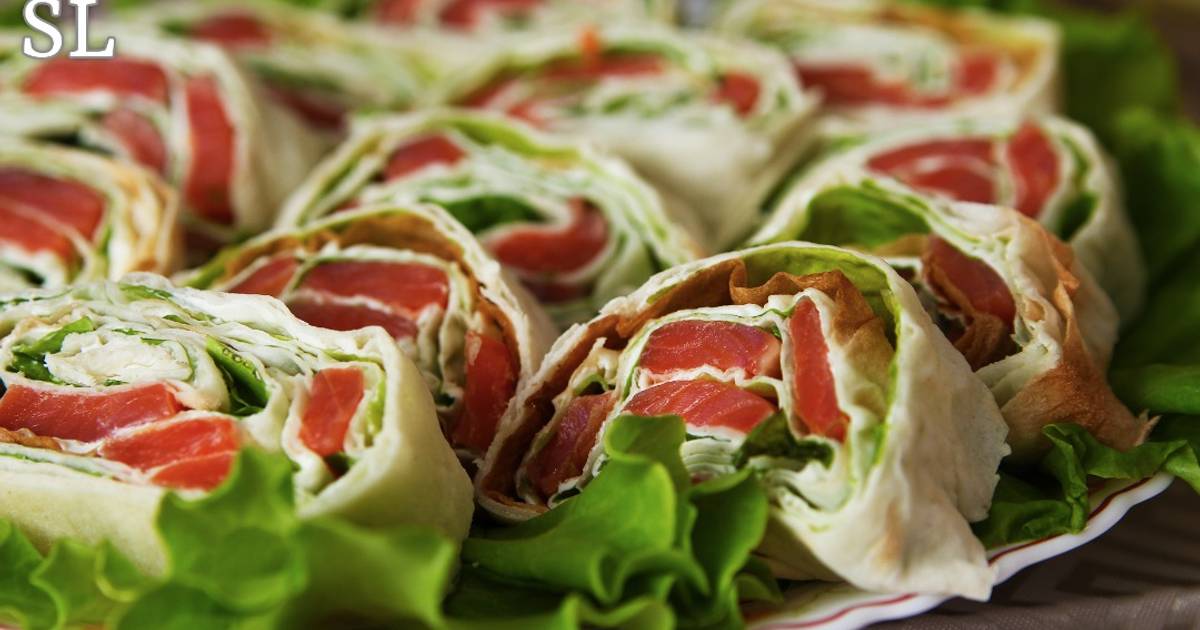 Лаваш с красной рыбой 44 рецепта с фото Cookpad