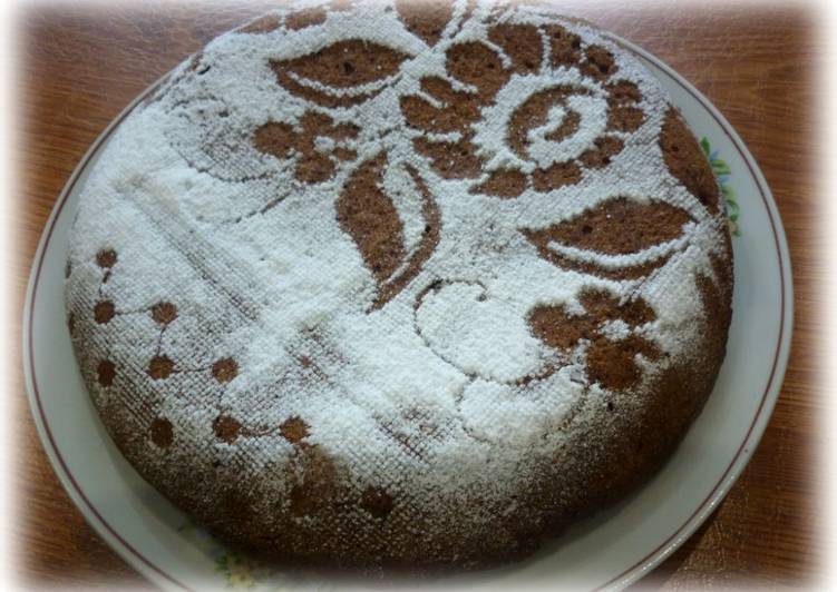 Яблочная коврижка в мультиварке 4