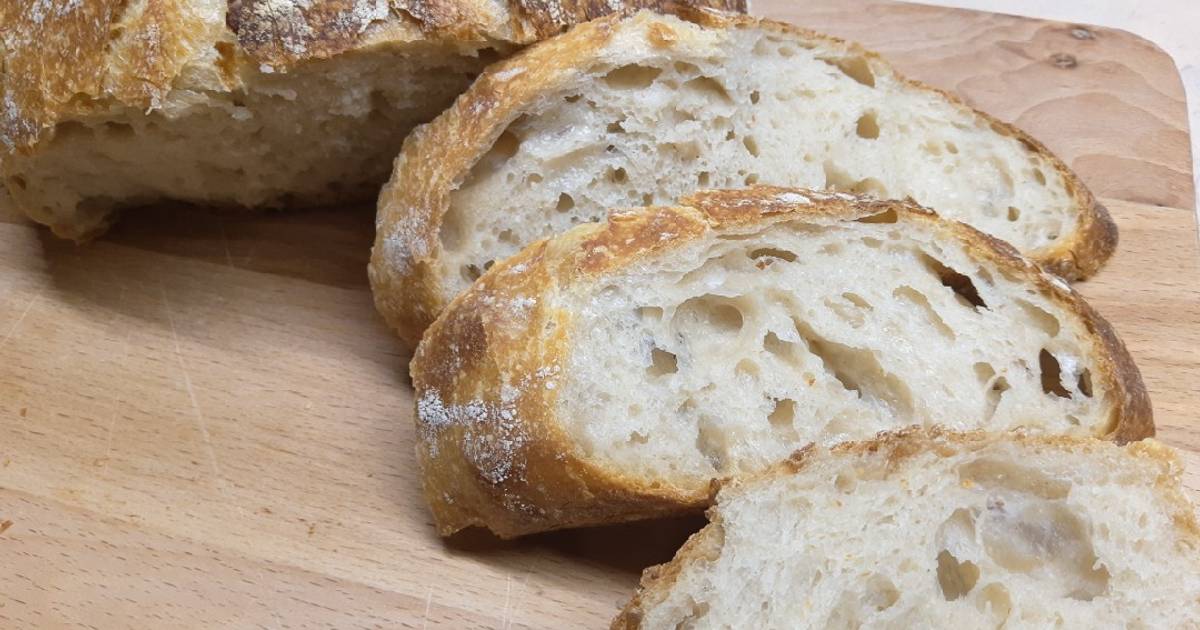 Бездрожжевой хлеб без закваски