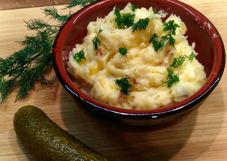 Пюре картофельное с луком рецепт