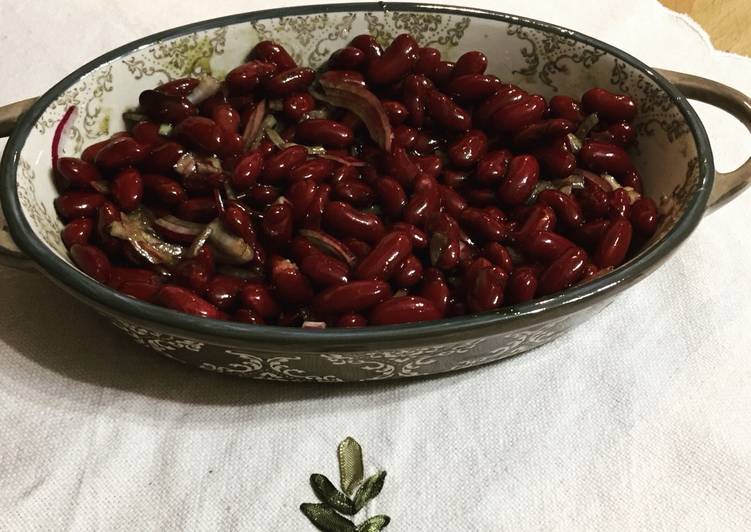 Из консервированной красной фасоли рецепт