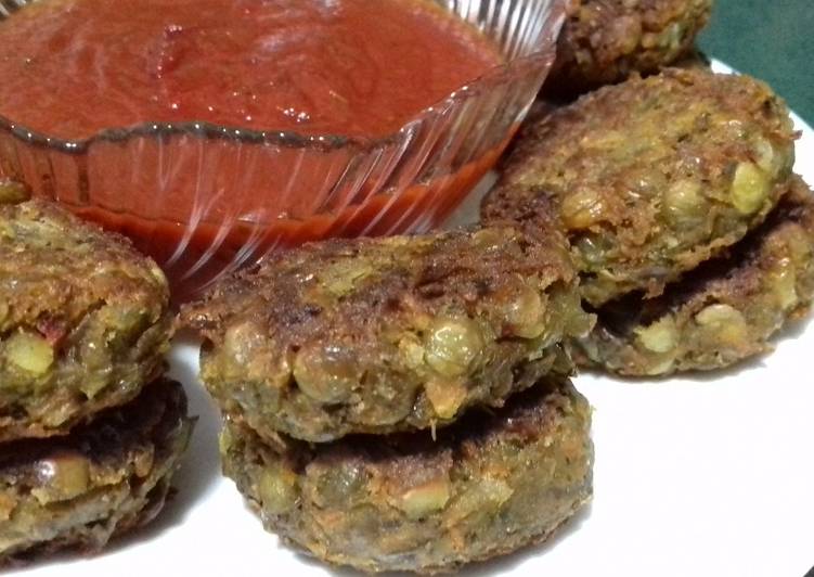 Котлеты из зеленой чечевицы рецепт