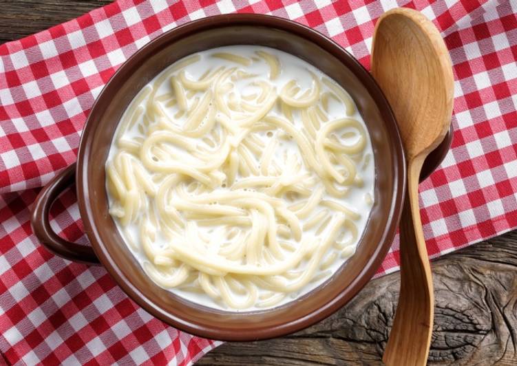 молочный суп с макаронами рецепт молочный суп с макаронами рецепт