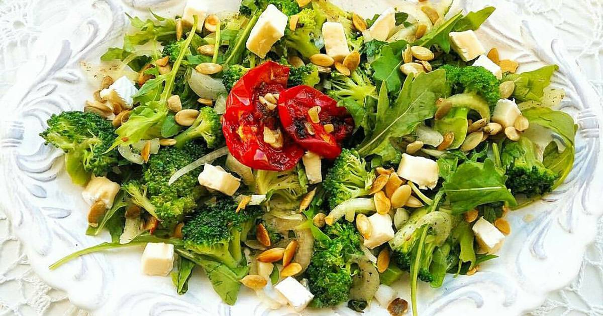 Салат с брокколи и сыром рокфор - кулинарный пошаговый рецепт с фото на KitchenMag.ru новые фото Салат с брокколи и сыром рокфор - кулинарный пошаговый рецепт с фото на KitchenMag.ru новые фото