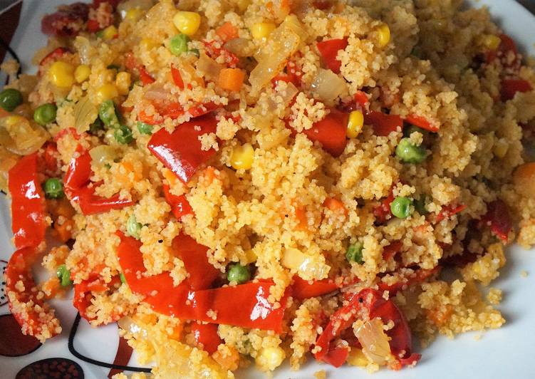 Кускус с овощами, пошаговый рецепт с фото Кускус с овощами, пошаговый рецепт с фото