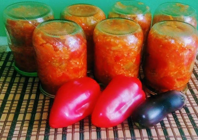салат из баклажан с рисом на зиму сварить салат из баклажан с рисом на зиму
