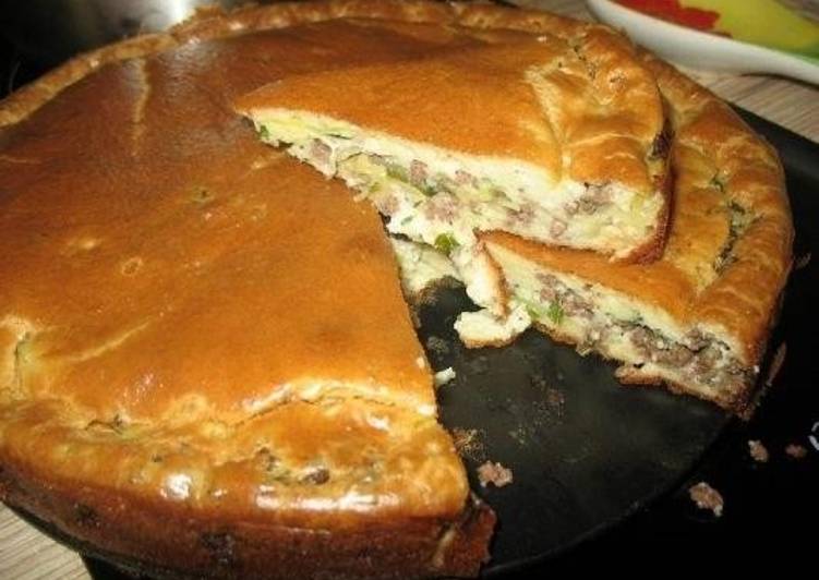 Заливной пирог с капустой на кефире пошаговый рецепт Заливной пирог с капустой на кефире пошаговый рецепт