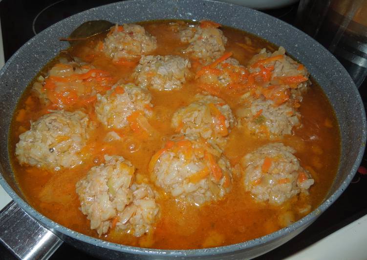 Как приготовить ленивые голубцы с кислой капустой