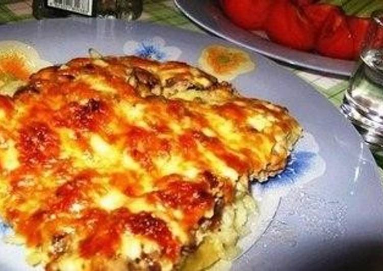 рецепт мясо по французски с фаршем и картошкой