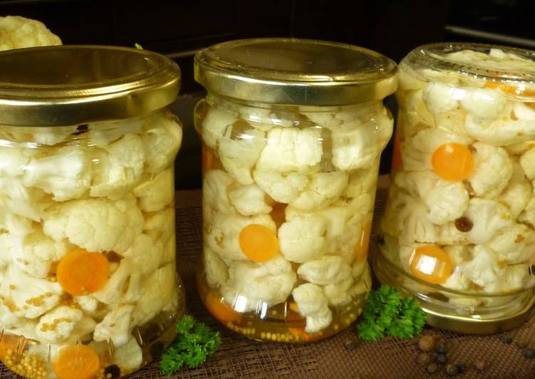 Рецепт из цветной капусты на зиму рецепты — 10