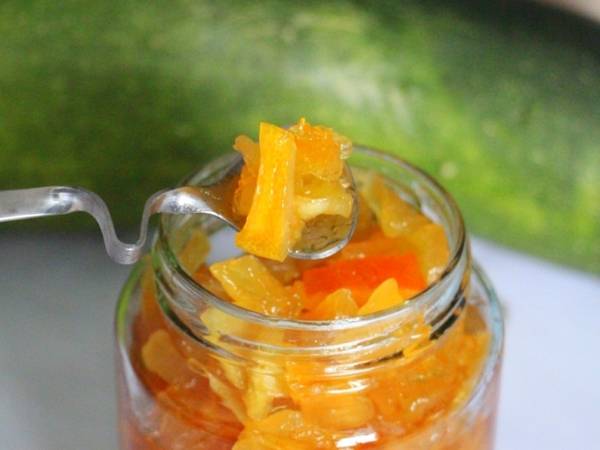 Кабачковое варенье с лимоном и апельсинами #заготовки