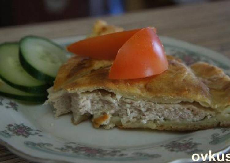 Пирог с картофельной начинкой - пошаговый рецепт с фото на Повар.ру Пирог с картофельной начинкой - пошаговый рецепт с фото на Повар.ру