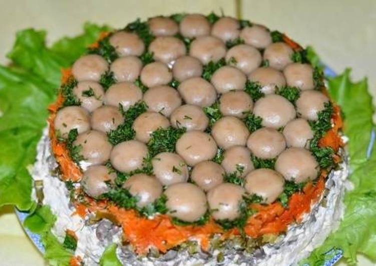 салат грибнаяполяна рецепт и фото салат грибнаяполяна рецепт и фото