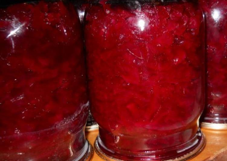 свекльный салат на зиму рецепт свекльный салат на зиму рецепт