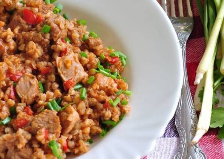 Гречка по купечески с фаршем рецепт с фото Гречка по купечески с фаршем рецепт с фото