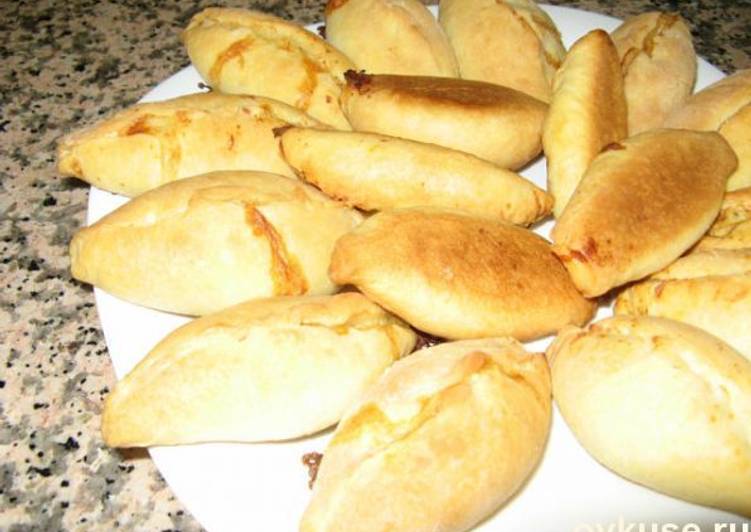 Пирожки из бездрожжевого теста, пошаговый рецепт с фото изображения Пирожки из бездрожжевого теста, пошаговый рецепт с фото изоражения