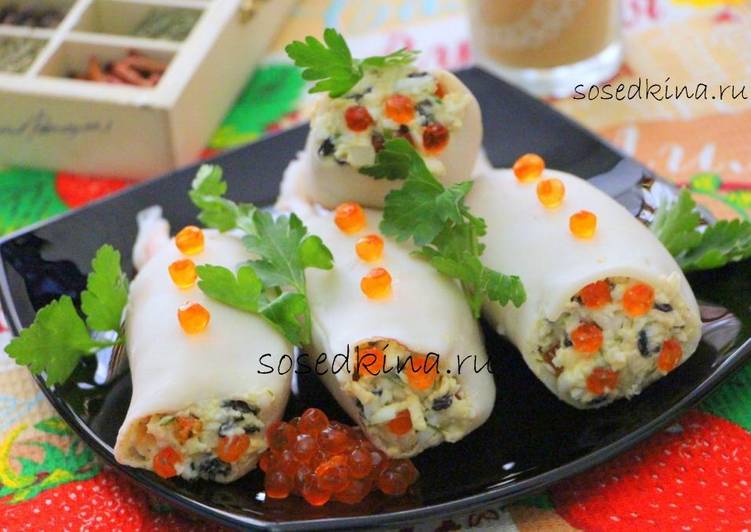Рецепты с рисом и икрой