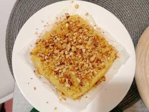 Иерусалимская кодафа с шафрановым сиропом, пошаговый рецепт с фото Иерусалимская кодафа с шафрановым сиропом, пошаговый рецепт с фото