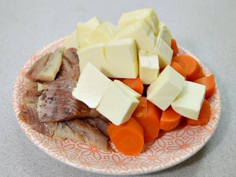 Ложная икра из сельди и моркови и плавленного сыра рецепт с фото пошагово