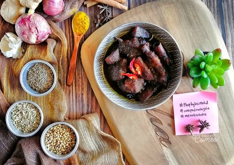 Ayam: resepi ayam masak kicap berempah mamak